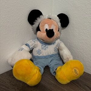 Disney Mickey Mouse Plush - Blue and Yellow